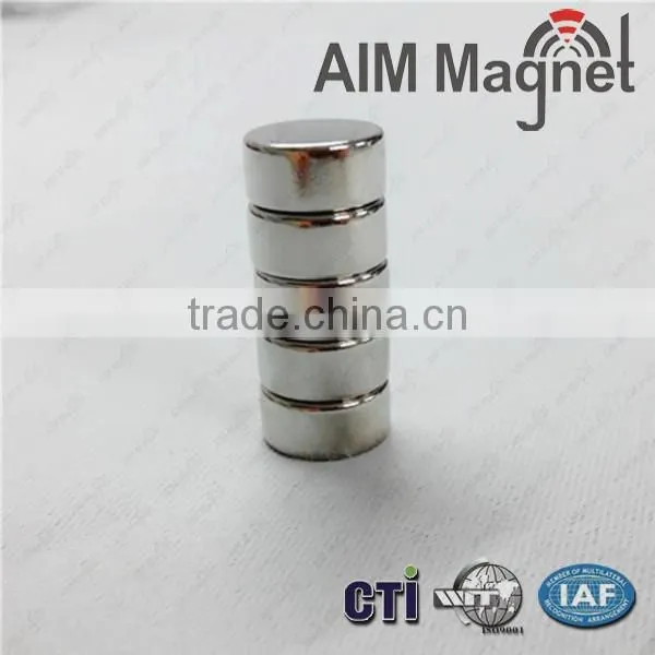 N52 12mm x 5mm Circular Disc Bulk Neodymium Magnets photo-2