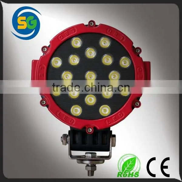 51W LED Waterproof Light LED Offroad Work Marine Lighting