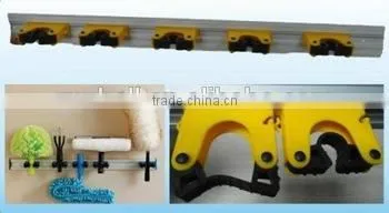 Multi-purpose Wall Rack Magic Tool Broom Mop Holder photo-2