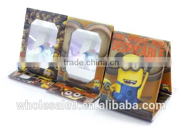 Minions Pu Leather Folding Cosmetic Mirror photo-5