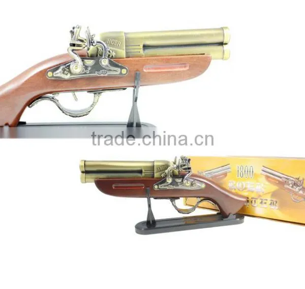 With Laser Customer Logo for Promitional Gift Gun Metal Model photo-2