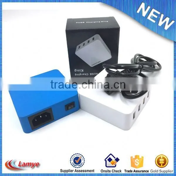 Portable 4 Port Usb Charger ul eu Wall Charger for Smartphone photo-6