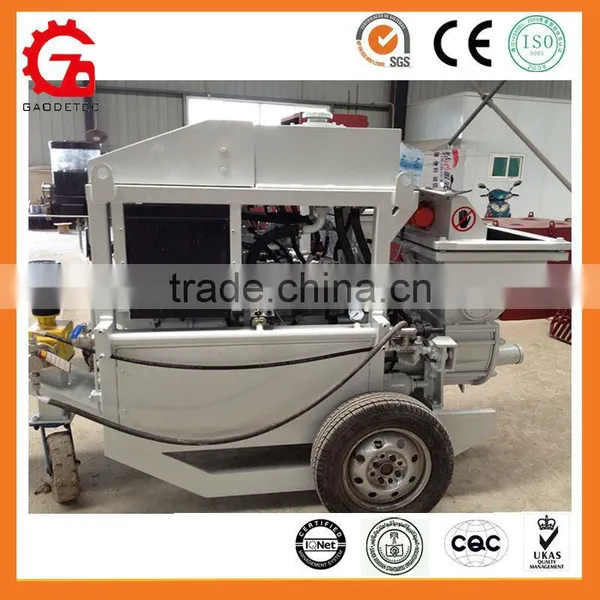 GPS-7 Stepless Speed Change Hydraulic Portable Small Concrete Pump photo-3