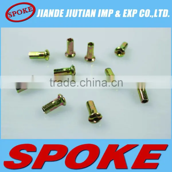 High Quality Cheap Bicycle /motorcycle Colour Galvanized Spoke and Nipple photo-2
