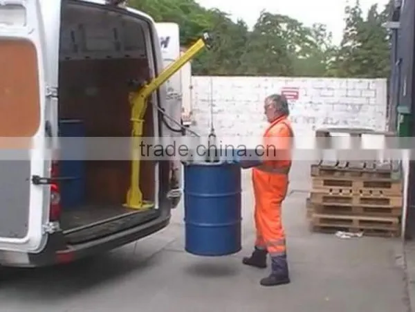 360 Degree 500kg12V Electric Portable Hydraulic Pickup Crane Small Truck Mounted Crane photo-6