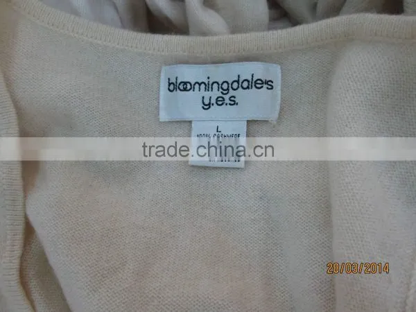 100% Old Cashmere Sweaters ( White, Grey & Beige Color Only ) photo-2