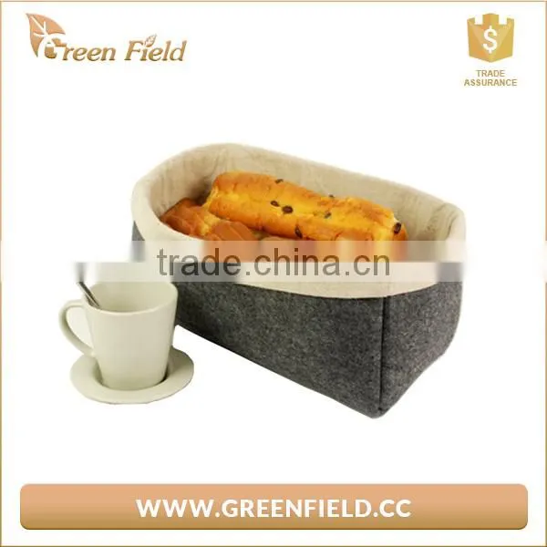 Felt Fabric Table Case,Felt Organizing Bread Storage Basket photo-2