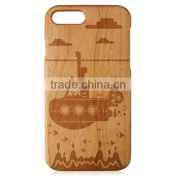 Eco-friendly Wooden Case,100% Wood Phone Case for IPhone7 7plus photo-3