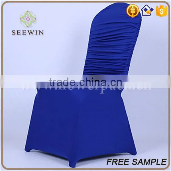 Normal Pattern Ruffled Cheap Spandex Chair Cover photo-2