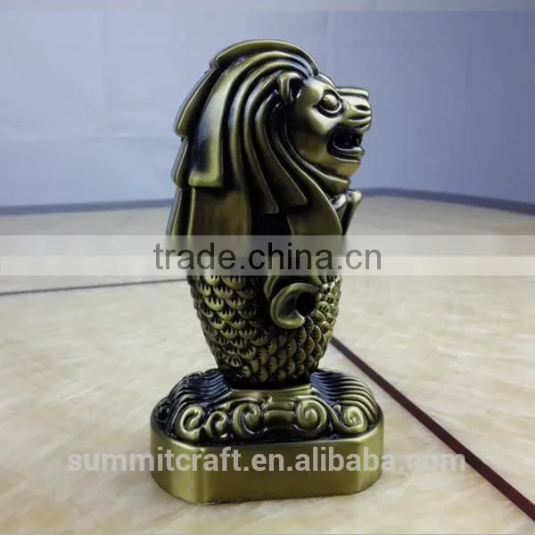 Singapore Souvenirs Gifts Bronze Merlion Statue photo-2