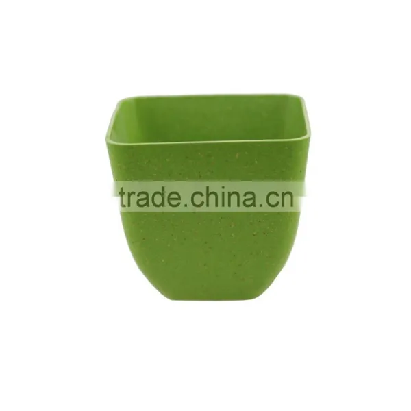 Pretty Design Eco-friendly No Pollution Bamboo Fiber Flowerpot photo-4