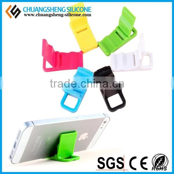 Simple Cute Silicone Holders, Mobile Phone Sticker, Table Phone Keeper photo-2