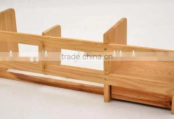 High Quality and Cheap Clear Wooden Storage for Book photo-2