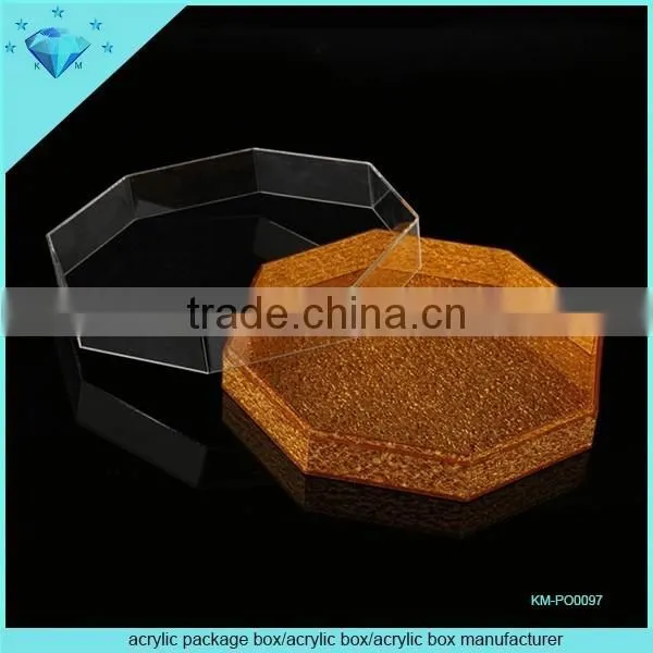 Stylish High Grade Custom Acrylic Wedding Invitation Card Box photo-5