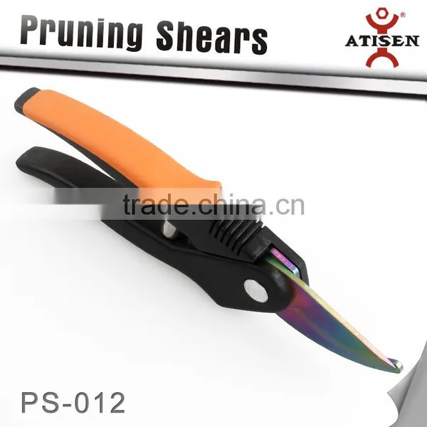 PP+TPR Handle Garden Pruning Shear Horticulture Fruit Picker Cutting Tool photo-4