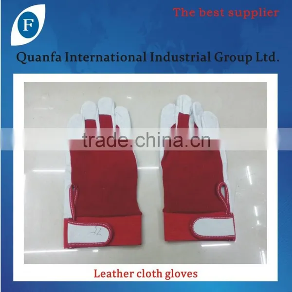 Leather Cloth Gloves photo-3