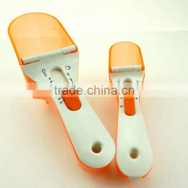 47061 Magnet Adjustable Plastic Kitchen Measuring Spoon photo-6