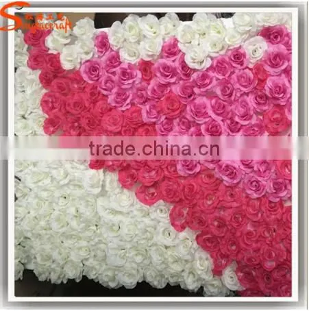 Man-made Wedding Flower Wall Artificial Flowers Walls Artificial Flower for Wall Decoration photo-3