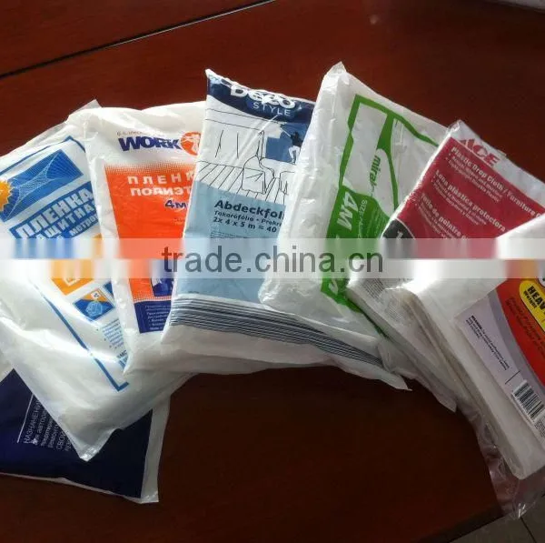 Thick Convinient Drop Sheet Drop Cloth for Painting photo-5
