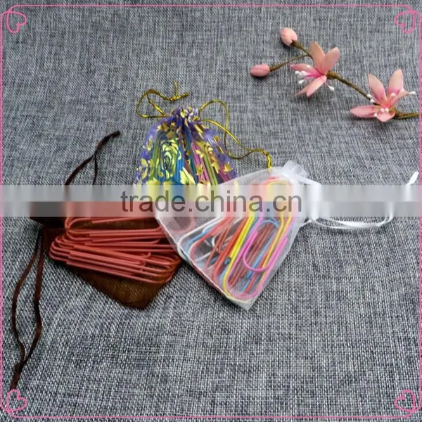 100mm Giant PET Coated Colorful Metal Paper Clip Stationery photo-2