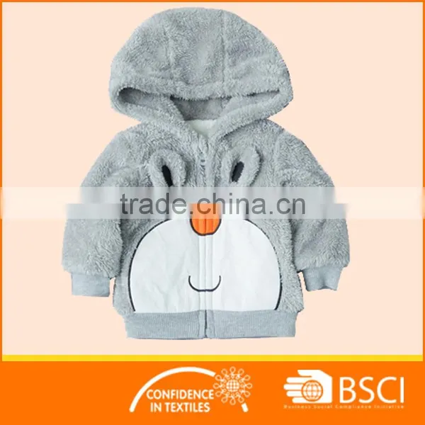 Infant Coral Fleece Cutie Jackets Baby Boys Apparel photo-2