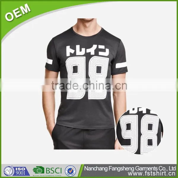 NEW Apparel Factory Wholesale Clothes Plain Sports Mens t Shirt Nights Lights Training Running Men's Shirts photo-2