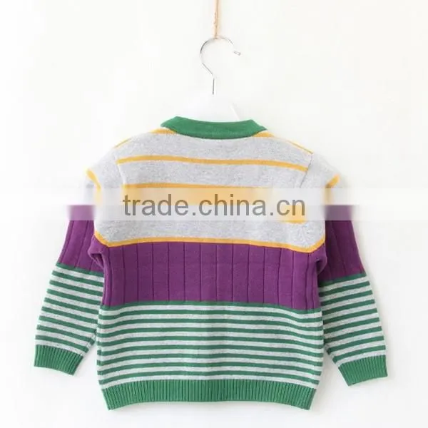 Boys Cartoon Style Elastic Knitting Coat Sweater photo-4