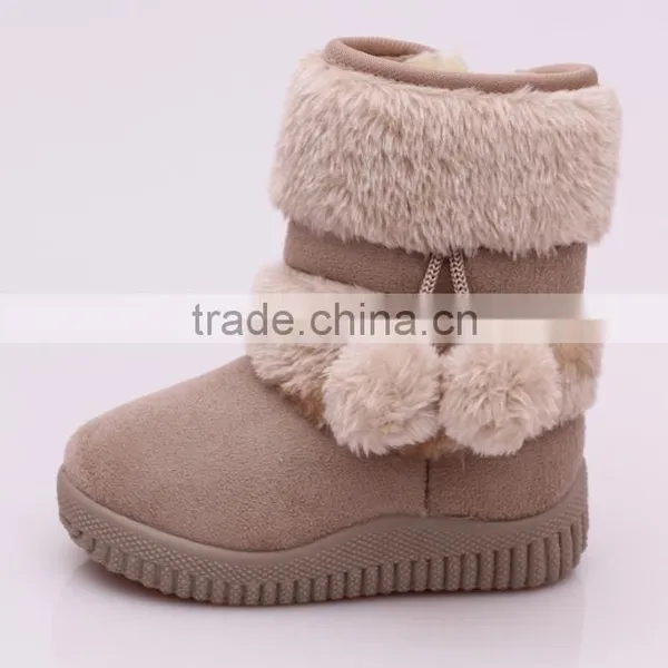 Zm40333b Factory Price Girls Snow Jogging Shoes Fashion Childern Winter Boots photo-5