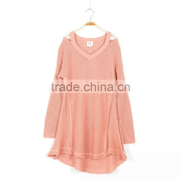S32450W Junior Knit Long Sweaters Teenager Fashion Sweater 2017 Big Babies Spring Casual Sweater photo-5