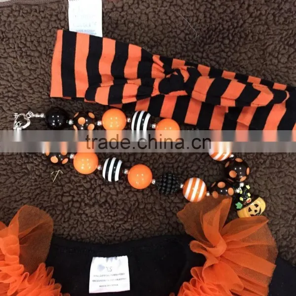 Kids Halloween Dress Girls Boutique Dress Girls Chiffon Ruffle Dress Sequin Pumpkin Dress Jack-o-lantern Dress Girls Party Dress photo-2