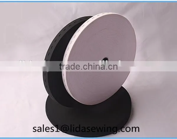 Woven Buttonhole Elastic Band Webbing photo-2