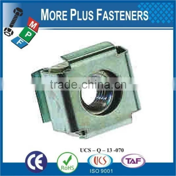 Made in Taiwan Captive Stainless Steel Zinc Electroplated Steel Cage Nut photo-2