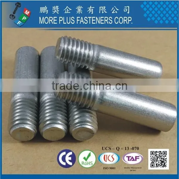 Made in Taiwan 316 Stainless Steel Pin With Thread With Flat End Point Special Pin photo-4