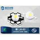 Bridgleux 45mil Tunnel Light Used White High Power LED 1W 5500K - 6000K