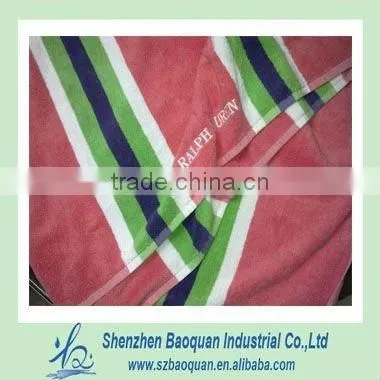 Velour Stripe Bath Towel photo-2
