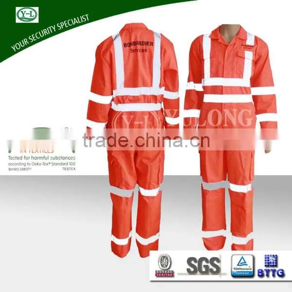 100% Cotton fr Reflective Coveralls to Choose photo-6