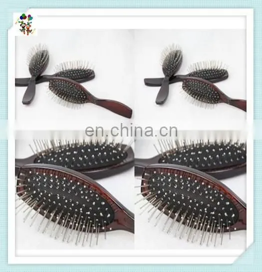 Anti-static Handle Professional Wigs Tool Steel Comb HPC-0129 photo-6