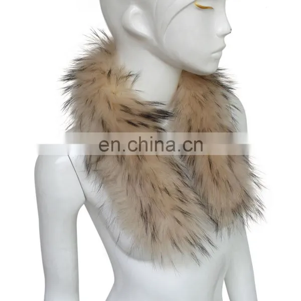 Ladies Genuine Raccoon Denim Jacket Fur Collar for Women photo-4