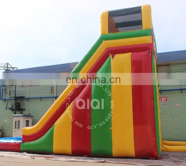 Grade Tropical Giant Inflatable Water Slide With Pool for Kids N Adults From China photo-4
