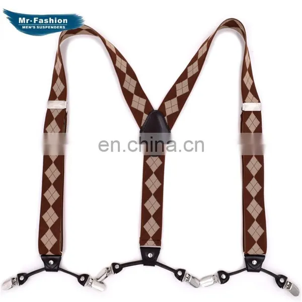 2017 Yiwu Fashion Top High Quality Men Suspenders JACQUARD Suspenders photo-3