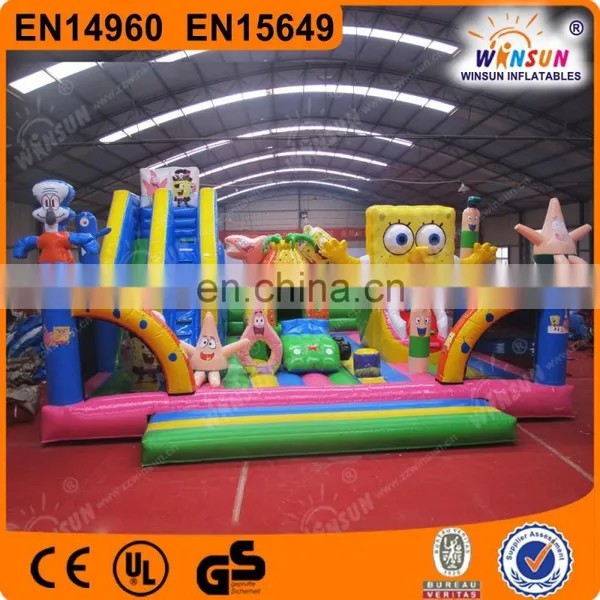 Newest Design Custom Popular Used Largest Inflatable Kids Amusement Park photo-4