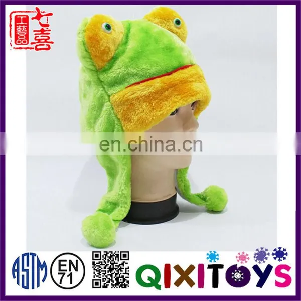 Hot Sell Good Quality Promotional Item Interesting Plush Animal Shaped Hat Factory in China photo-4