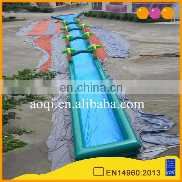150 ft Slip n Slide Inflatable Slide the City Water Slide With Palm Tree for Kids and Adults photo-2