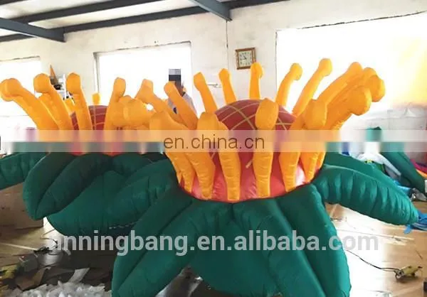 Custom Made Oxford Cloth Giant Inflatable Flower for Event Decoration photo-2