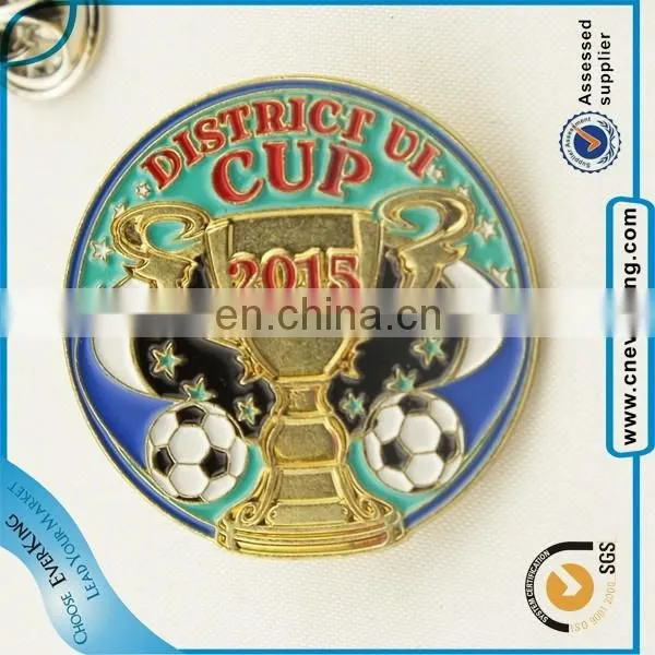 OEM Soft Enamel Badge Custom Metal Material Lapel Pin photo-3