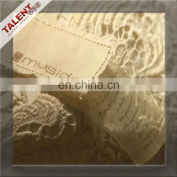 Custom New Design Stitching and Printing Clothes Tag photo-4