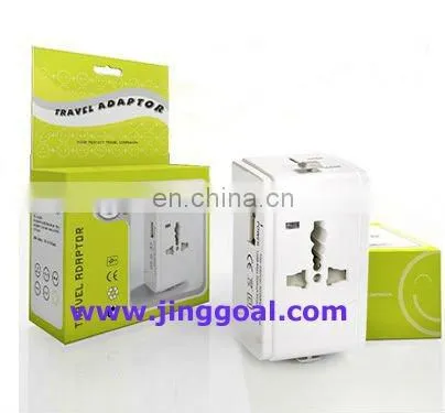 Universal Plug Adaptor With USB