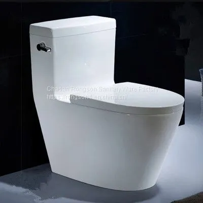 Hot Selling Competitive Price Bathroom Sanitary Ware White Chaozhou Factory Ceramics One Piece Toilet wc photo-3