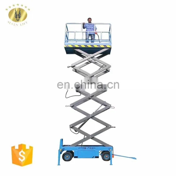 7LSJY SevenLift ce Factory Plant Used Hydraulic Electric Scissor Manual x Lift Table of High Quality photo-4