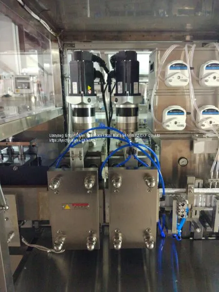 Oral Liquid Plastic Ampoule Filling and Sealing Machine Under 220V60HZ3P photo-5